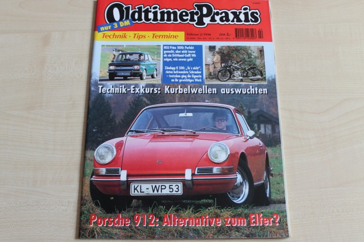 Deckblatt Oldtimer Praxis (02/1996)
